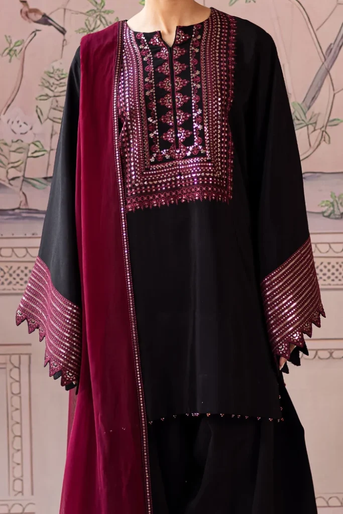 Vanaya 3-Piece Dhanak Suit – Brand Code 388 - alternate view