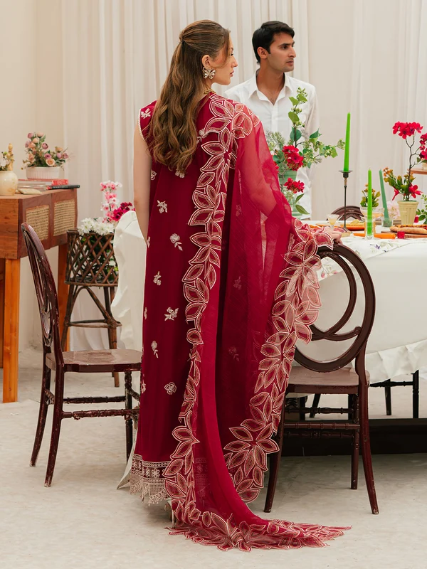 Mahnur 3-Piece Dhanak Suit – Brand Code 849 - alternate view