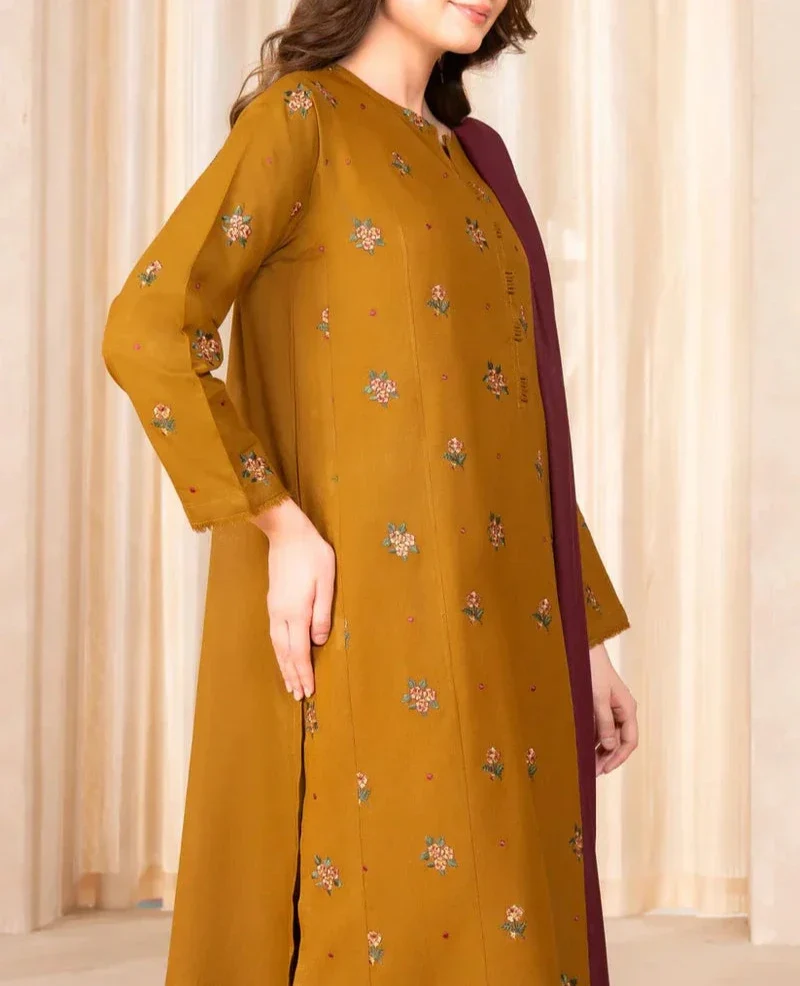 Baroque 3-Piece Dhanak Suit – Brand Code 651 - alternate view