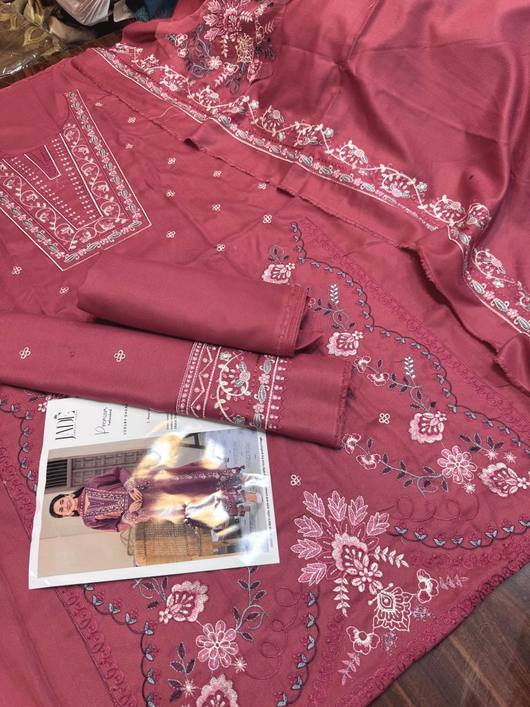 Jade 3-Piece Dhanak Suit – Brand Code 12201 - alternate view