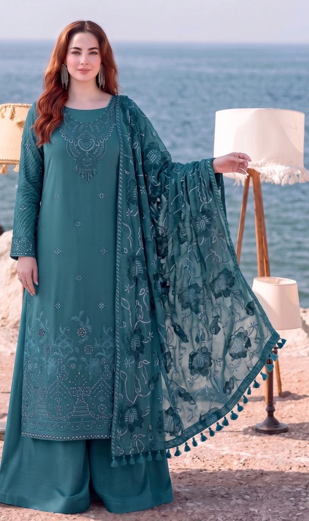 Alizeh 3-Piece Dhanak Suit – Brand Code 103 - alternate view