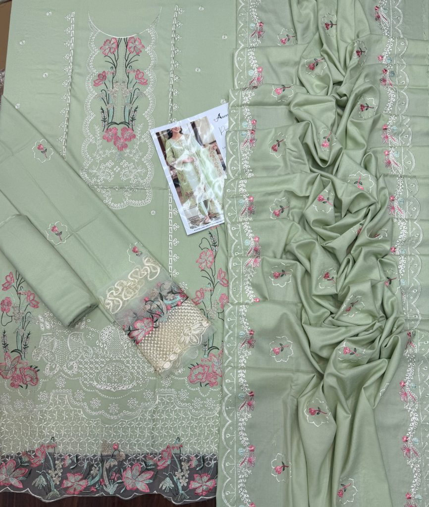 Aneela’s 3-Piece Dhanak Suit – Winter Collection 2026 - alternate view
