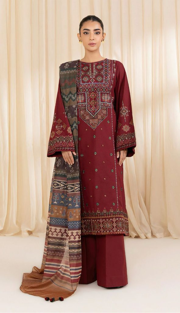 Sapphire 3-Piece Dhanak Suit – Brand Code 121206 - alternate view