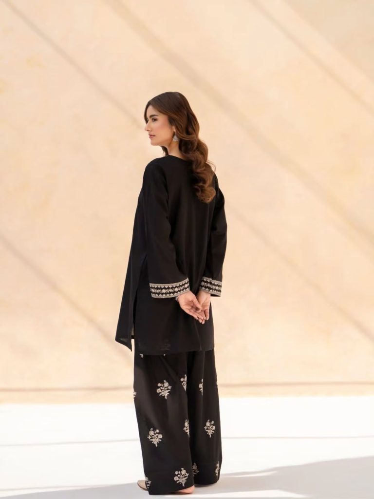 Laam 2-Piece Dhanak Suit – Winter Collection 2026 - alternate view