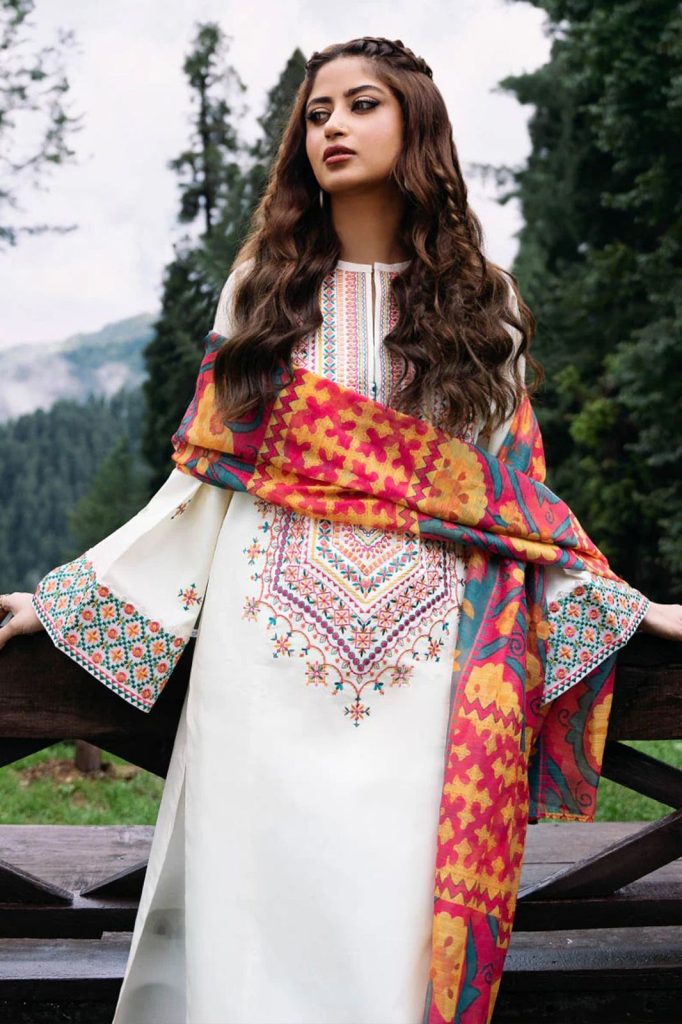Sapphire Hit 3-Piece Dhanak Suit – Brand Code 1254 - alternate view