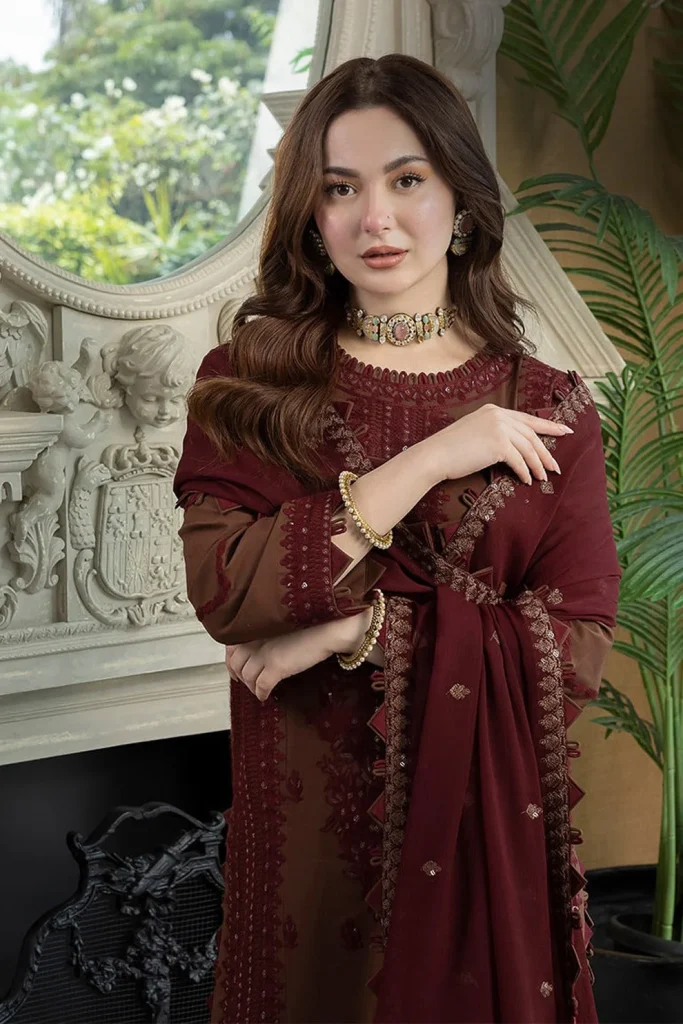 Asim Jofa 3-Piece Dhanak Suit – Brand Code 3603 - alternate view