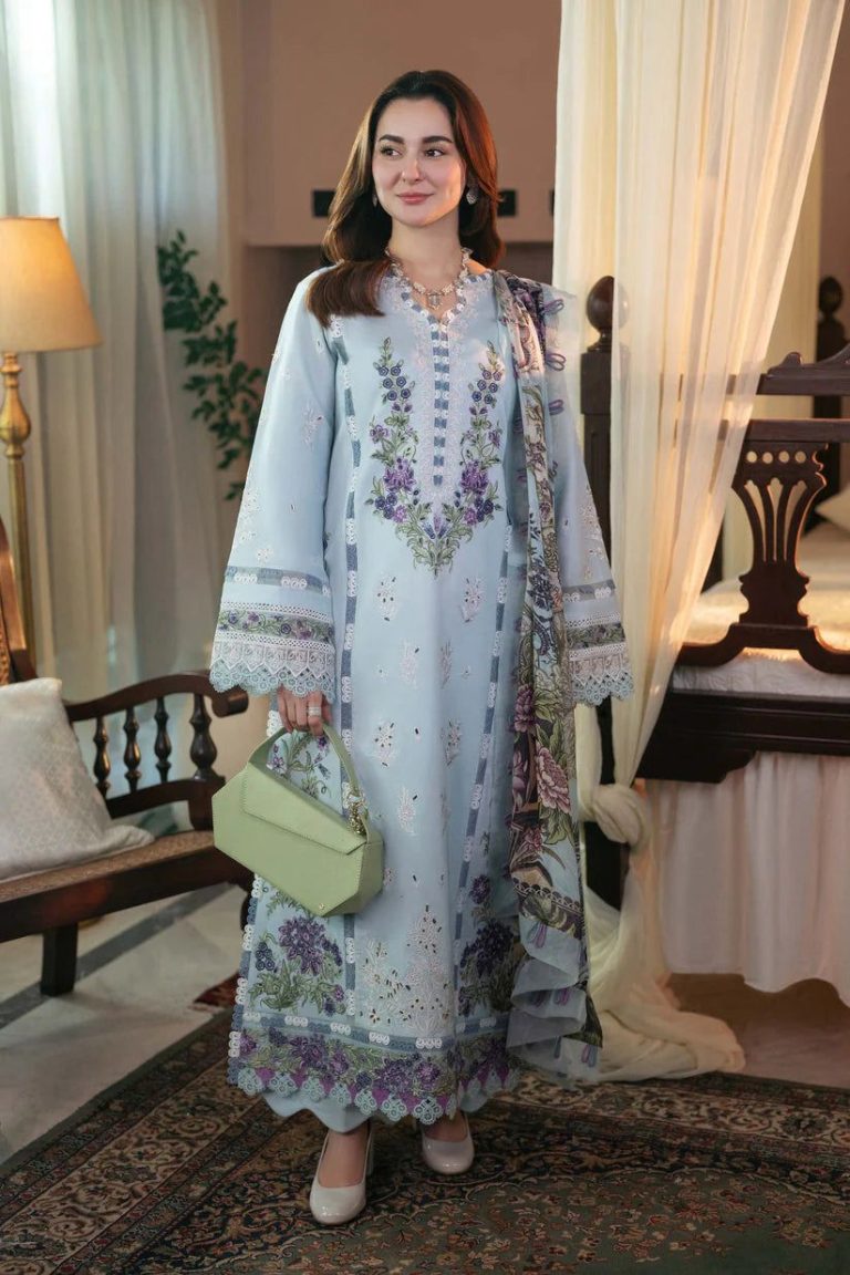 Embroidered Unstitched Suit