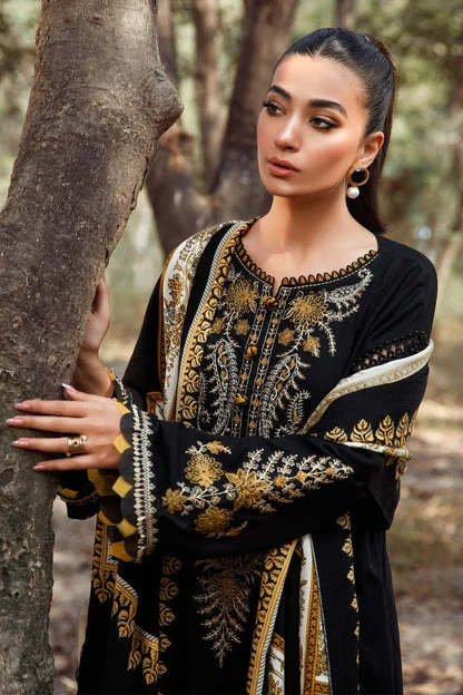 Maria B Hit 3-Piece Dhanak Suit – Brand Code 121303 - alternate view