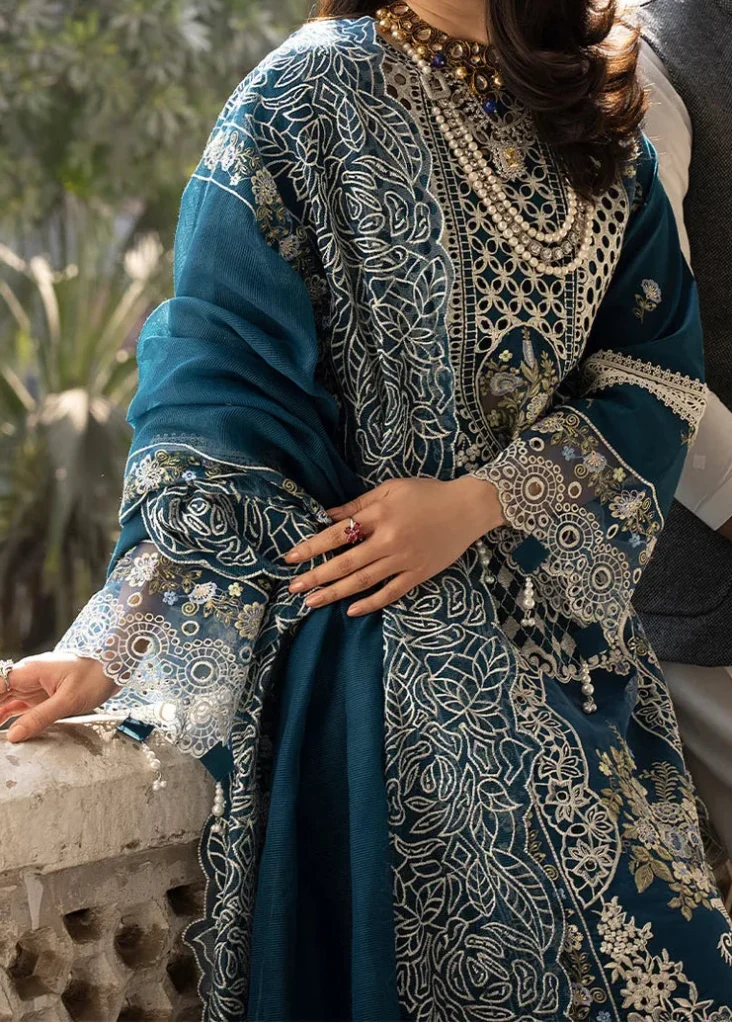 Home 3-Piece Dhanak Suit – Brand Code Libas - alternate view